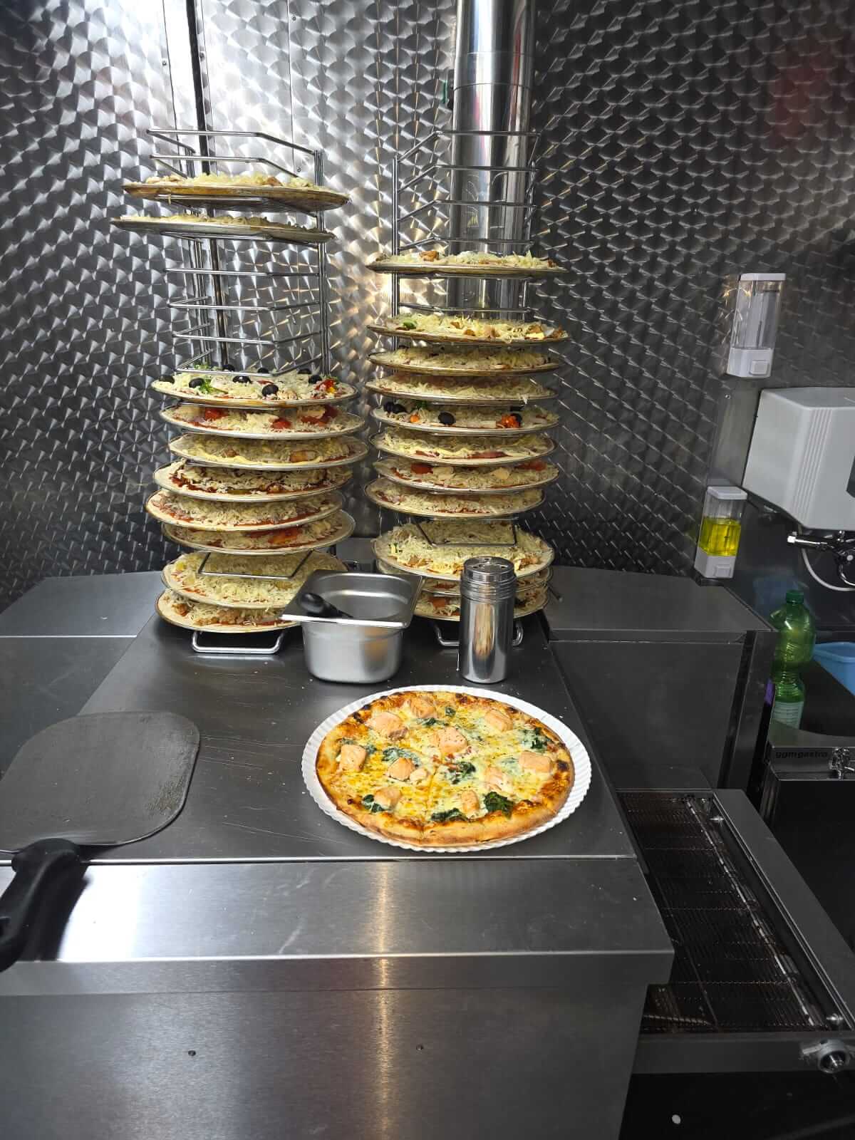 Zufriedene Kunden – Happy Pizza Wagen